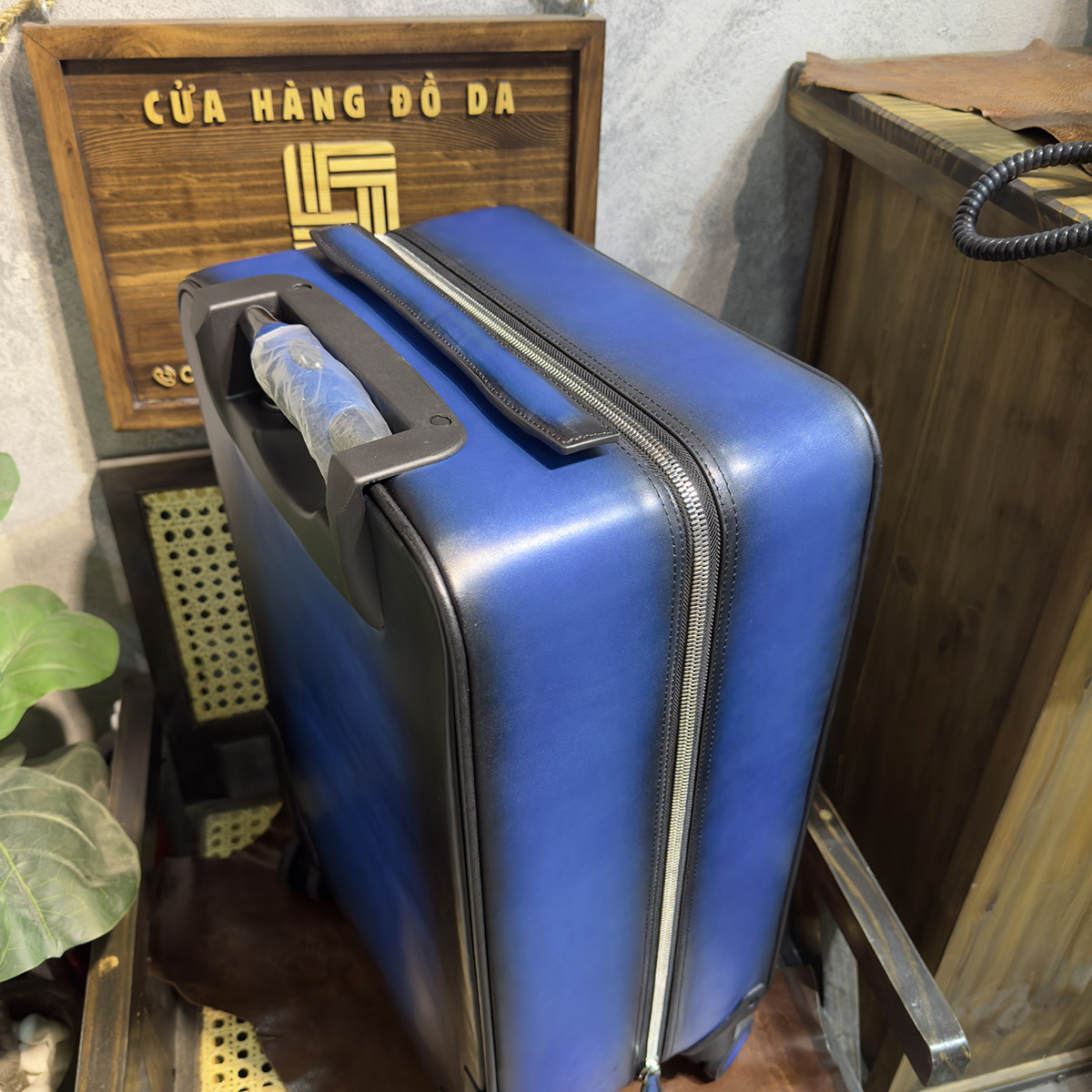 Vali doanh nhân da bò handmade Gento D567 - GENTO Leather