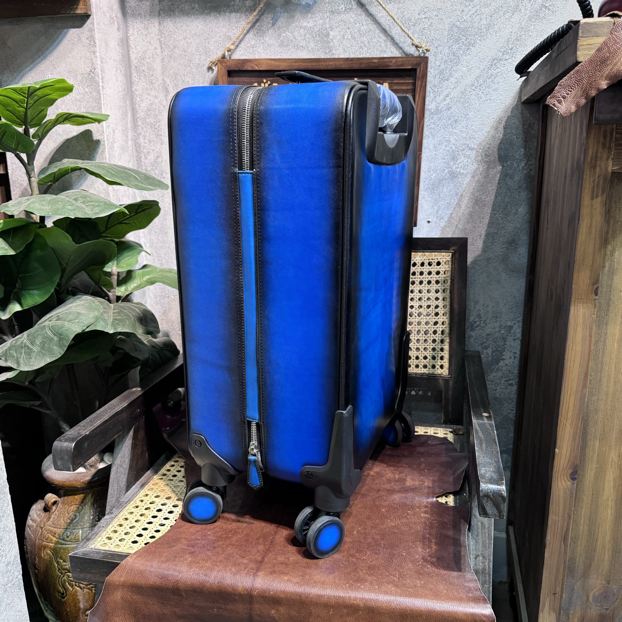 vali da bo6 Vali doanh nhân da bò handmade Gento D567 - GENTO Leather