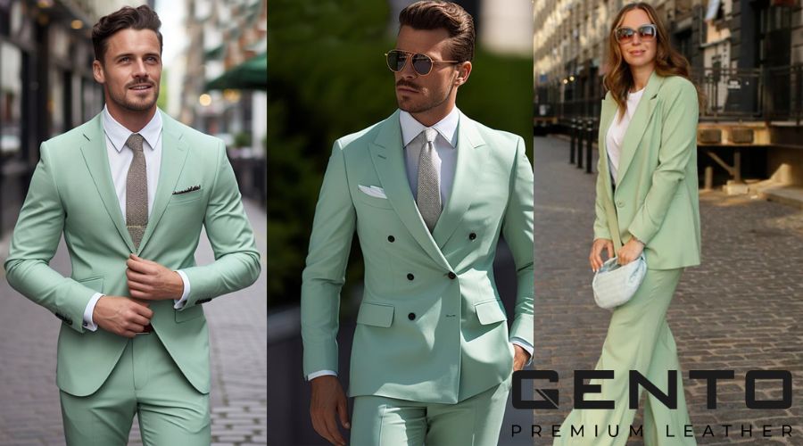 Xanh mint là màu gì? Cách phối đồ với màu xanh mint đẹp, phong cách nhất - GENTO Leather