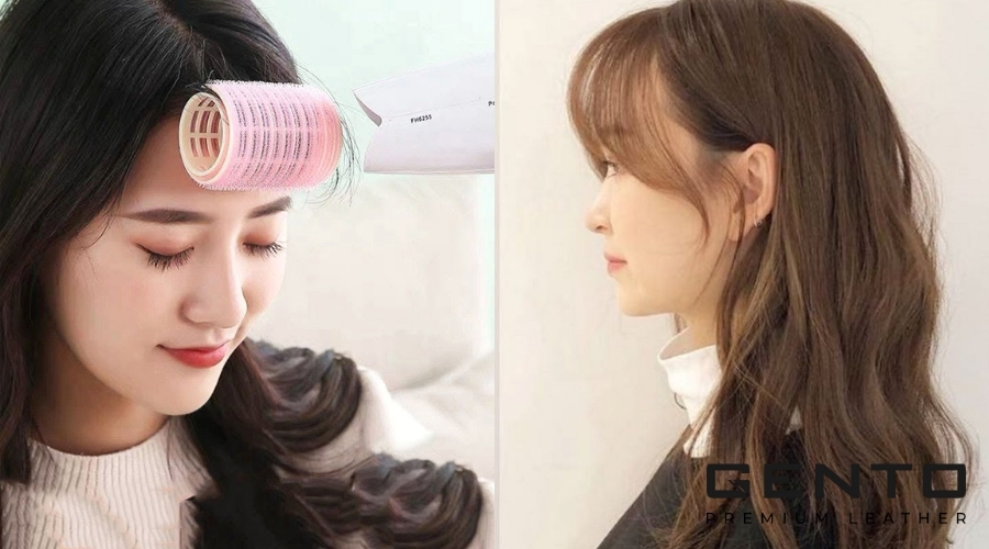 Hướng dẫn cách uốn phồng chân tóc an toàn cho bạn mái tóc đẹp bồng bền chuẩn salon - GENTO Leather