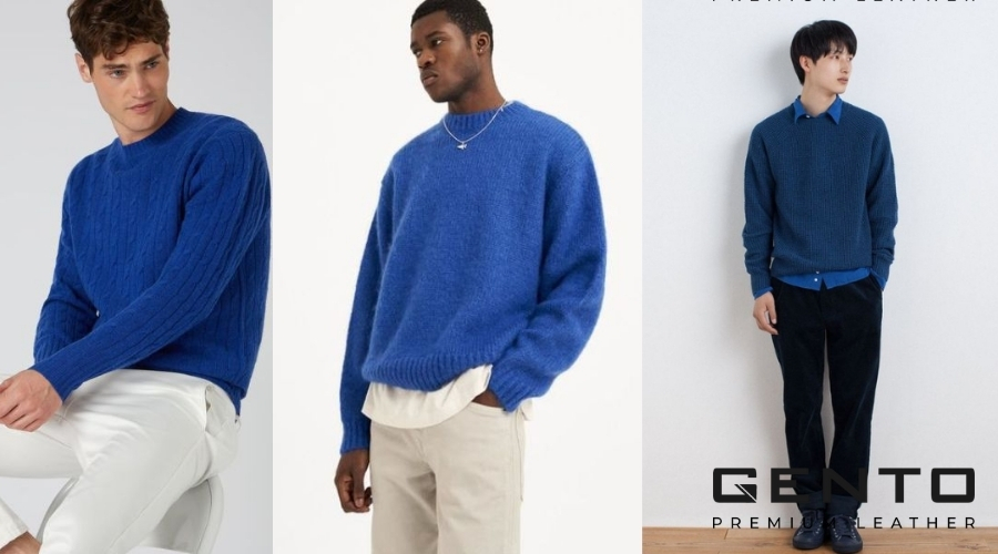 Màu xanh coban là gì? Gợi ý phối đồ với màu xanh coban đẹp và phong cách - GENTO Leather
