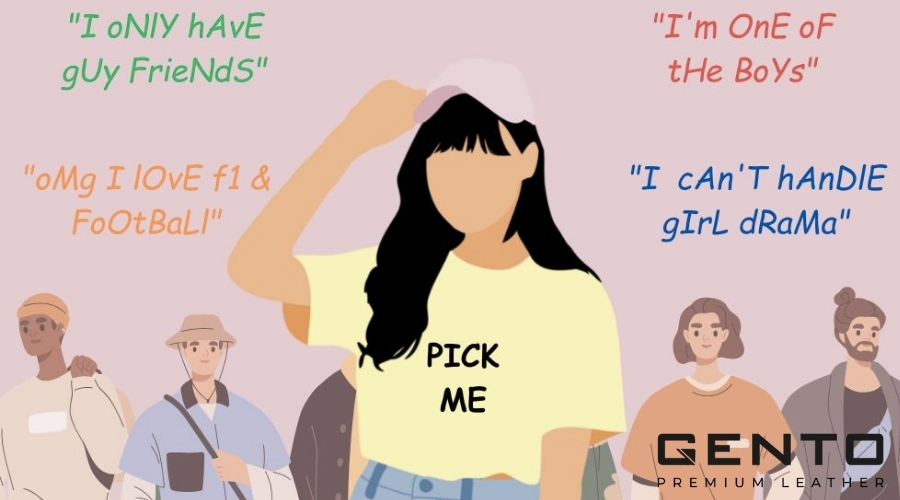 Pick Me Girl là gì? Tổng hợp những dấu hiệu nhận biết Pick Me Girl - GENTO Leather