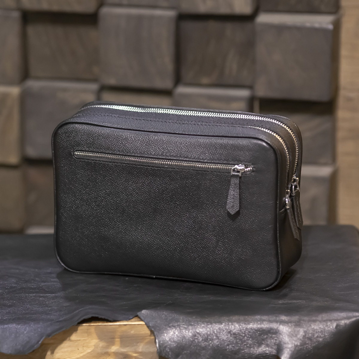 Clutch nam thủ công da bò Gento T805 - GENTO Leather