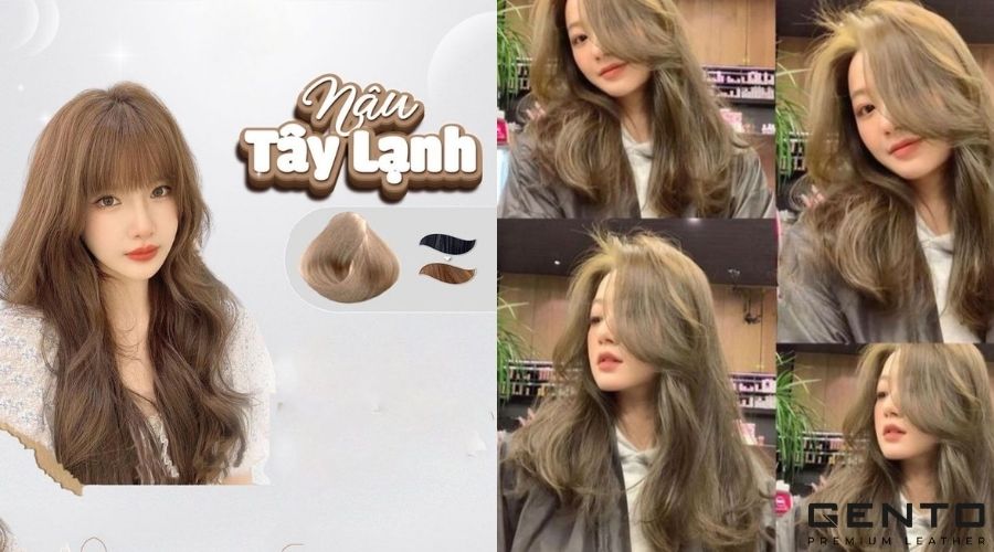 Top 15 tóc nhuộm màu nâu tây đẹp và hot nhất hiện nay - GENTO Leather