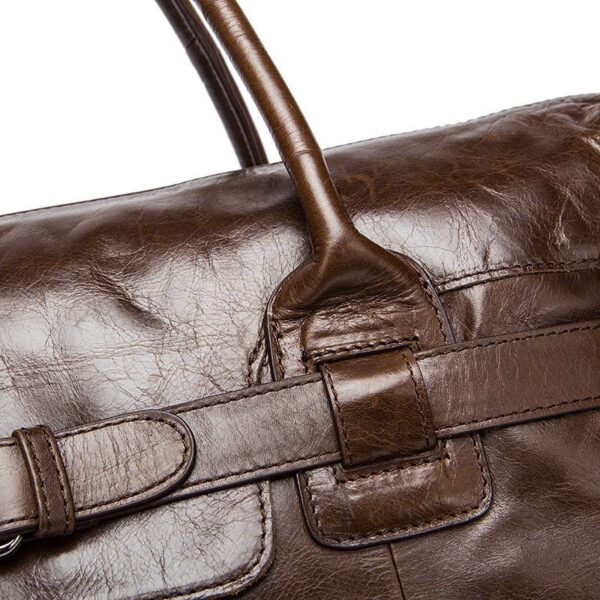 Túi du lịch da bò cao cấp Gento D526 - GENTO Leather