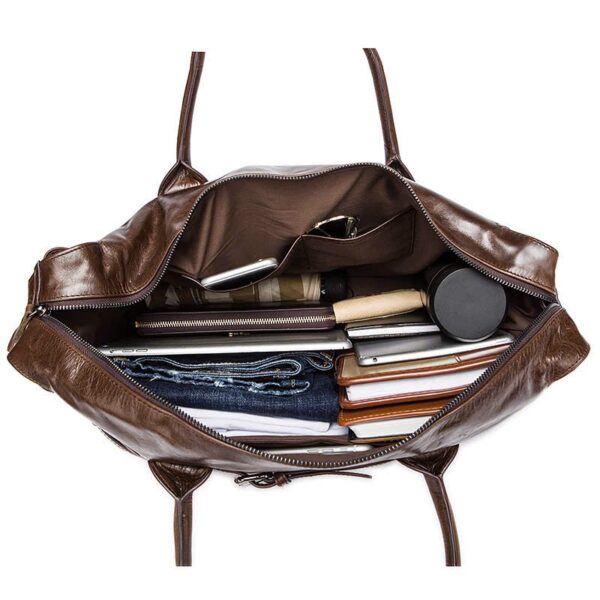 Túi du lịch da bò cao cấp Gento D526 - GENTO Leather