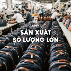 Xưởng đồ da Gento: Sản xuất số lượng lớn