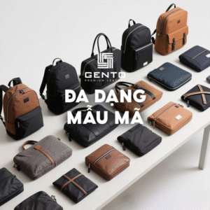 Xưởng đồ da Gento: Đa dạng mẫu mã