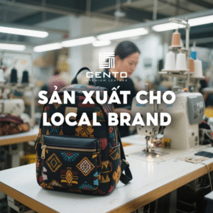 Xưởng đồ da Gento: Chuyên sản xuất cho các Local Brand