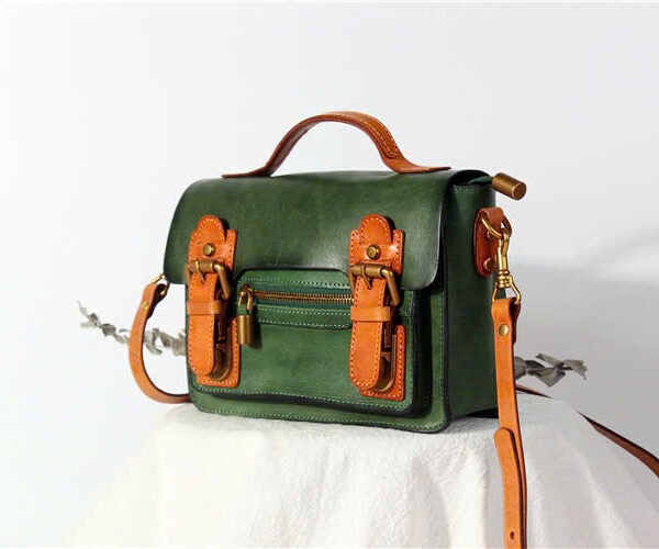 Túi đeo chéo da bò T842