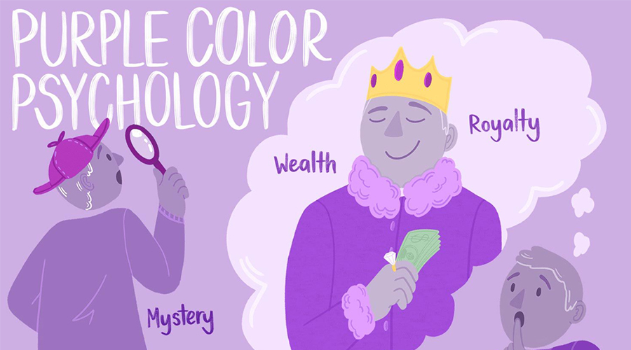 Ảnh hưởng của màu tím đến tâm lý và cảm xúc