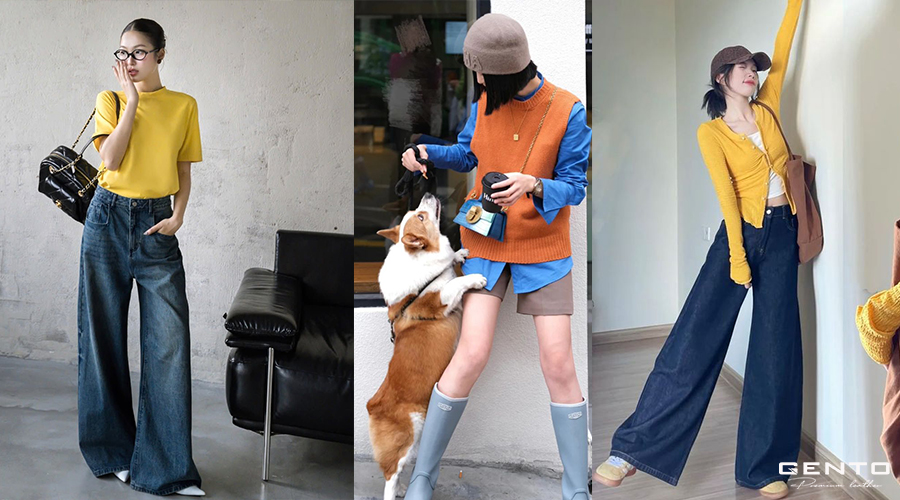 Cách phối đồ với màu xanh lam