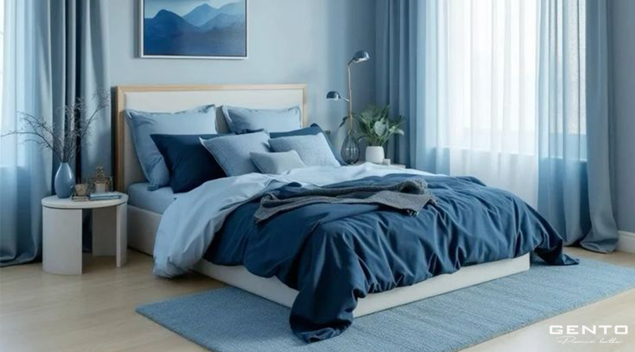 Ứng dụng của màu xanh lam trong đời sống