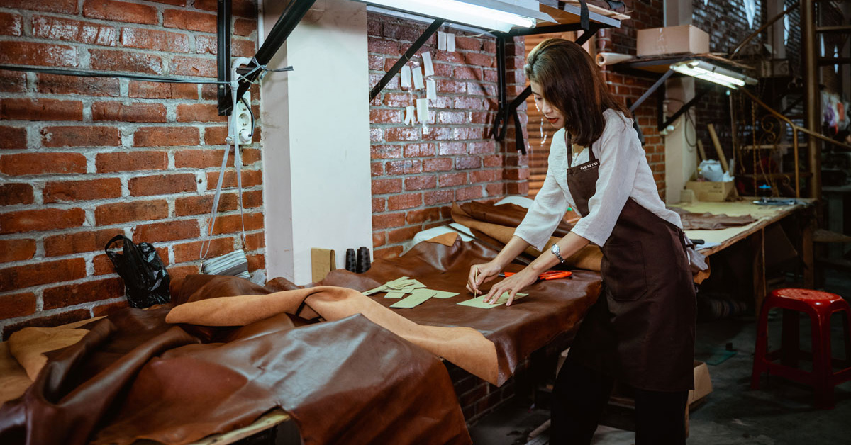 Nguyên vật liệu được Gento chọn làm cặp da được lựa chọn tinh tuyển từ da bò cao cấp