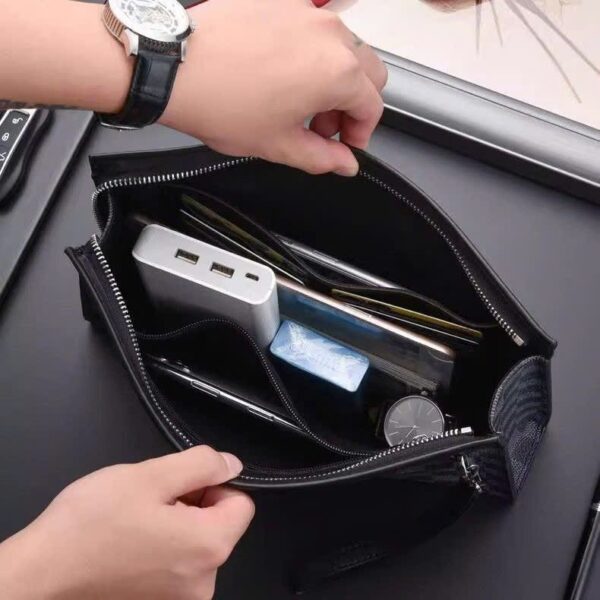 Clutch da bò thật cao cấp T890 - GENTO Leather