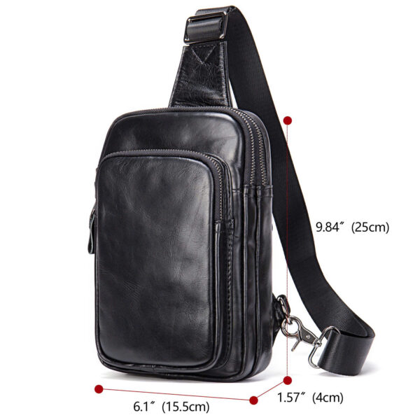 Túi đeo chéo trước ngực Gento T935 - GENTO Leather Túi đeo chéo trước ngực Gento T935 - GENTO Leather
