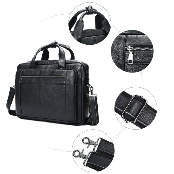 Cặp Da Bò Cao Cấp G9002 - GENTO Leather Cặp Da Bò Cao Cấp G9002 - GENTO Leather