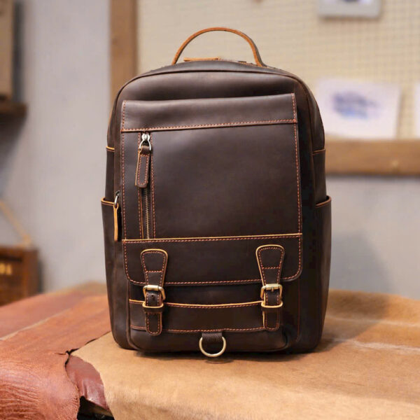 Balo nam da bò hàng hiệu Gento B336 - GENTO Leather