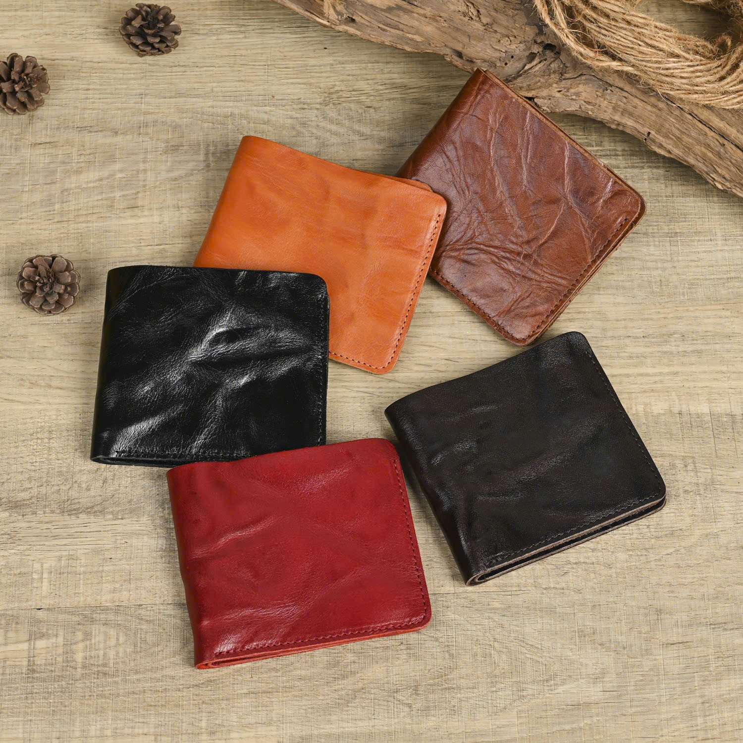 Ví da bò cao cấp Gento V7077 - GENTO Leather